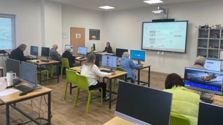 Centrum robotiky vzdělává také seniory