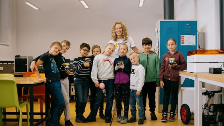 CodeWeek 2025 v Centru robotiky