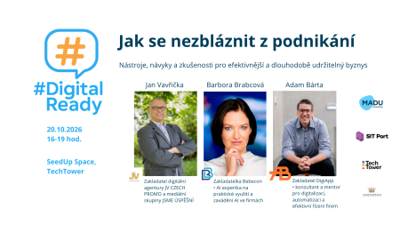 Digital Ready 4: Jak se nezbláznit z podnikání